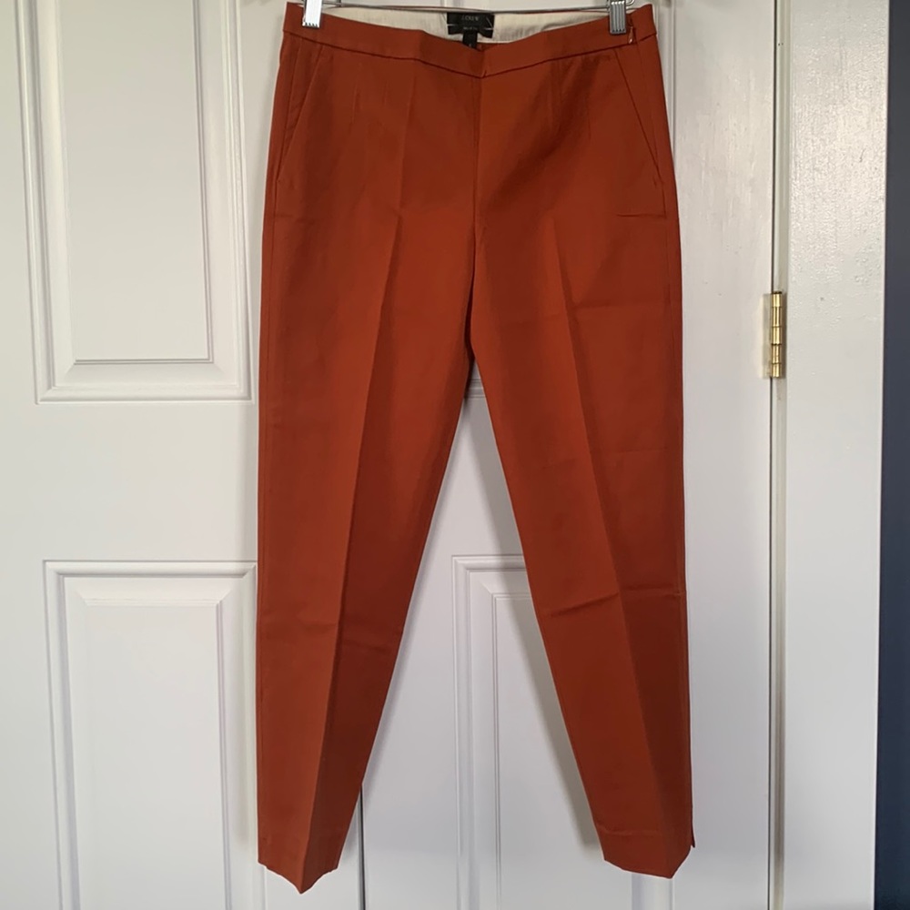 J.Crew Orange trouser pants